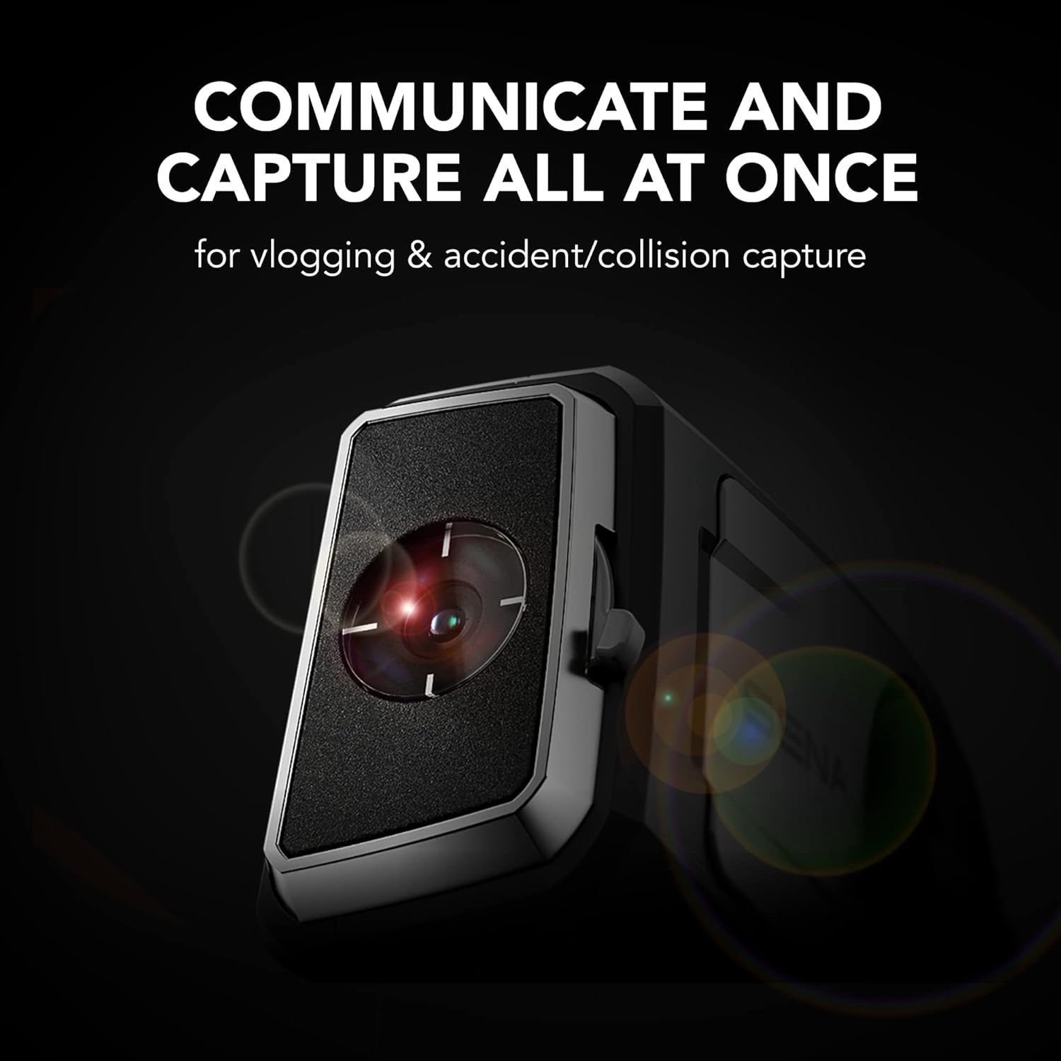 Sena 50C Motorcycle Camera & Communication System w/ Sound by Harman Kardon - 4K 2
