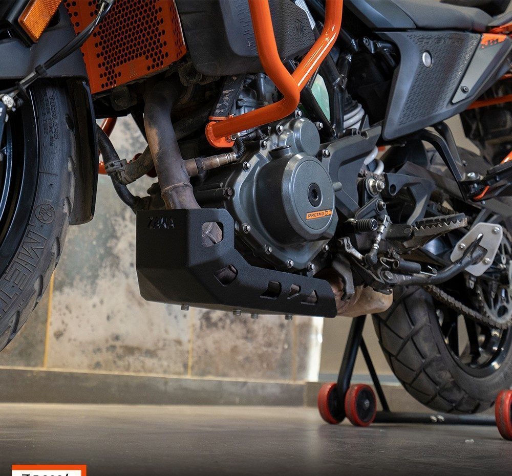 KTM 250, 390X, 390 Adventure Bash Plate / Sump Guard. 2