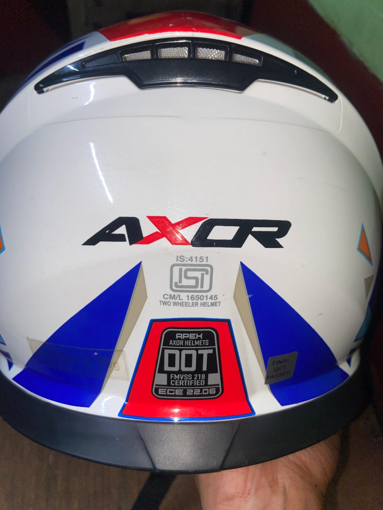 Axor Apex prism full face helmet 3