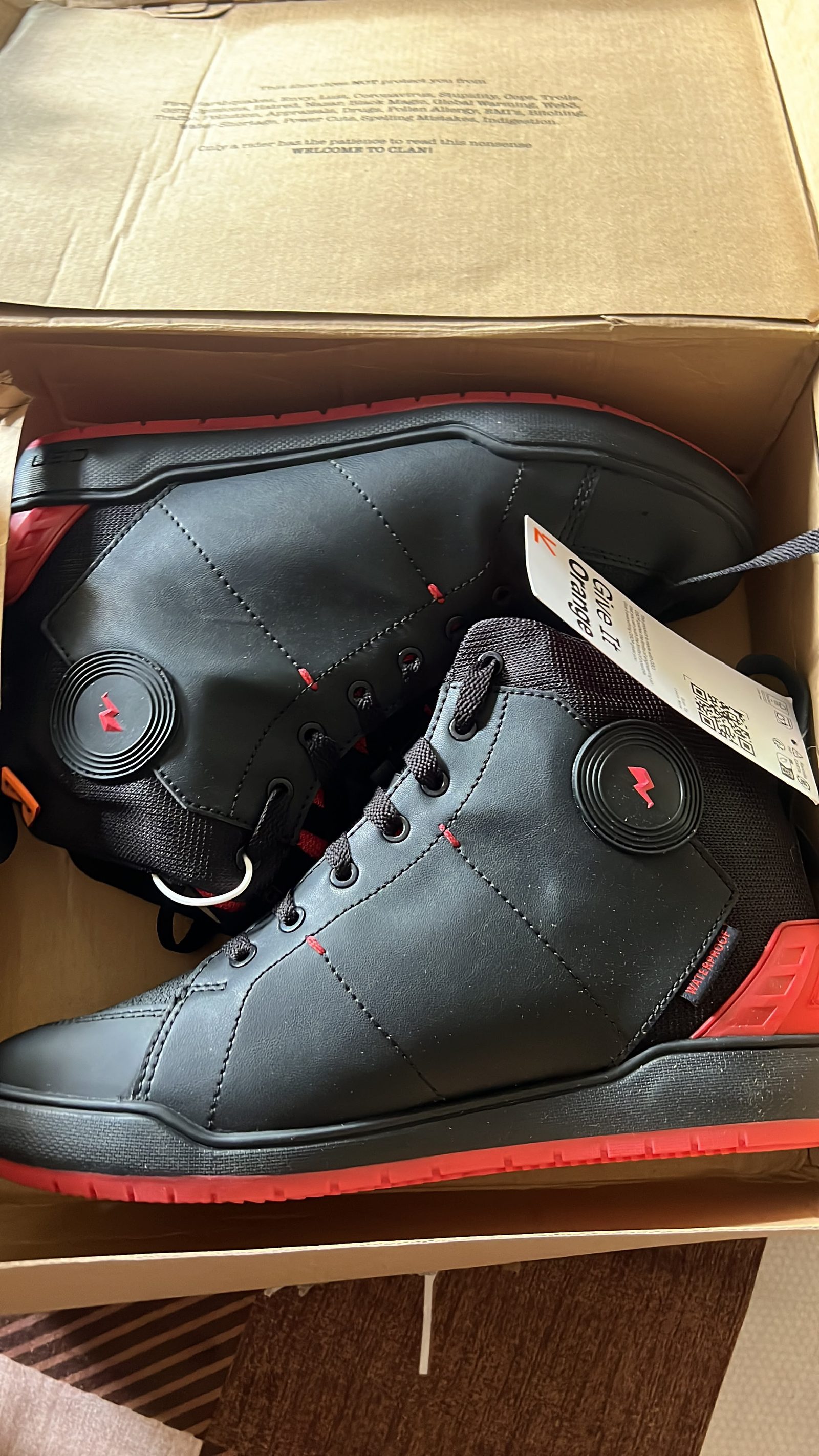 Clan Scout - D3O - Waterproof - Motorcycle Riding Shoes - image 1