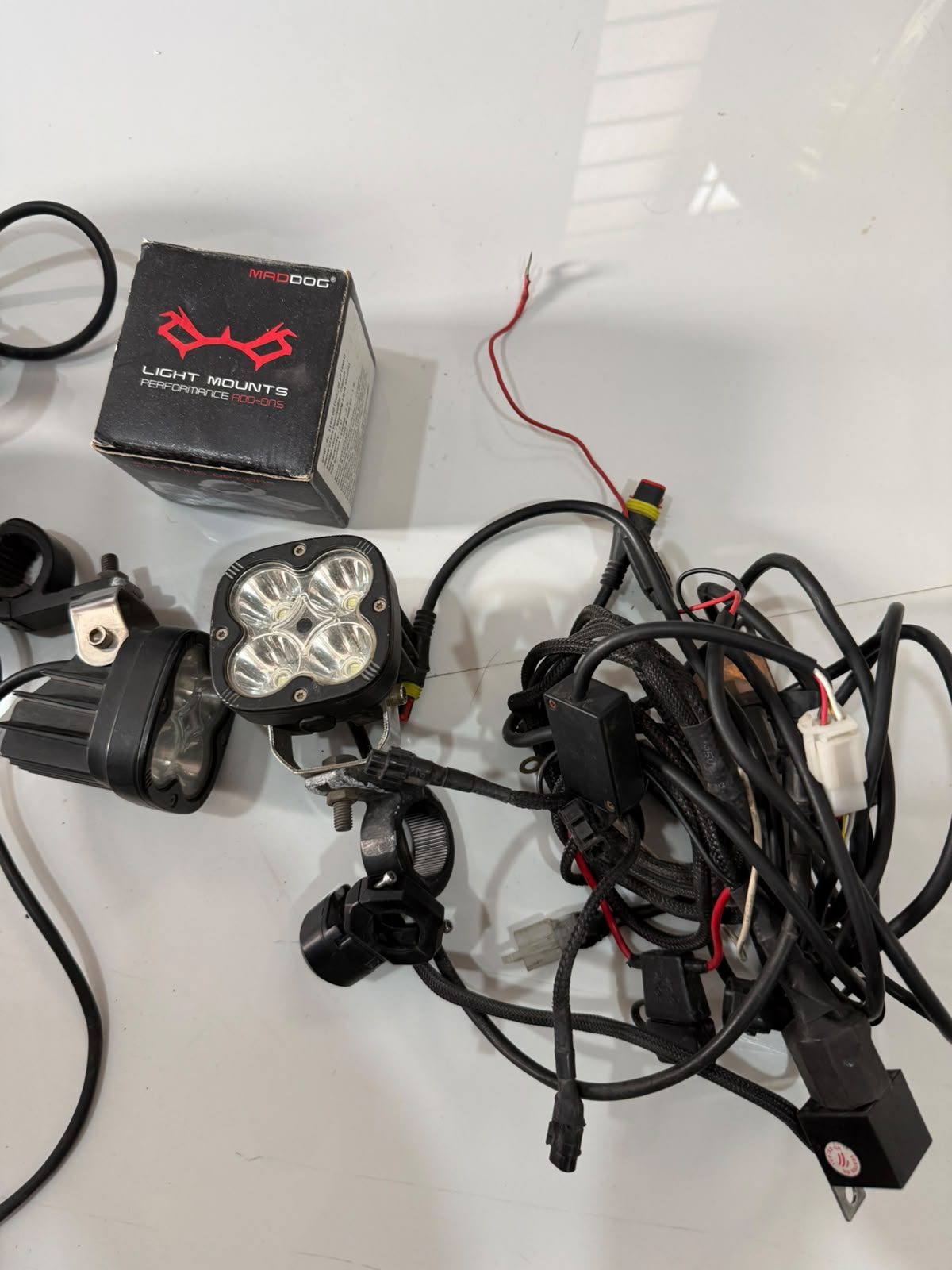 Maddog alpha and hjg 4 led with complete kit package 3