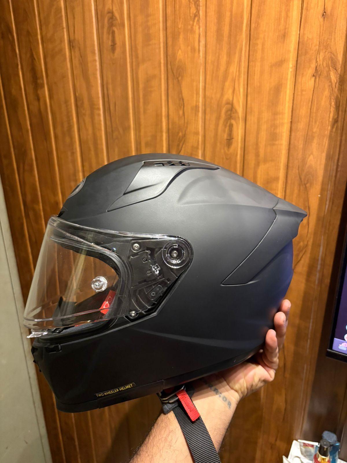 KYT STRIKER HELMET BLACK (Matt) XL 3