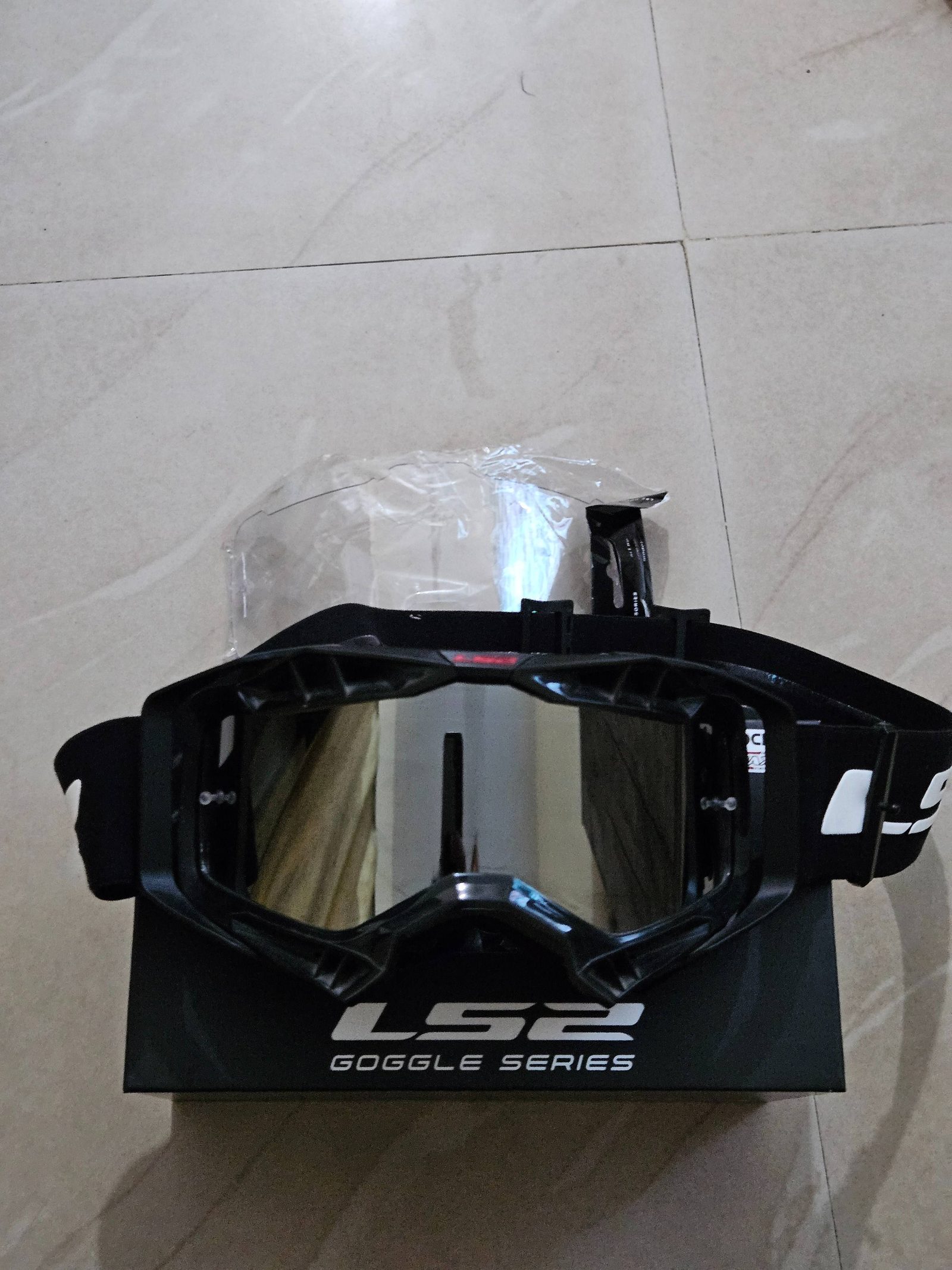 LS2 Auro pro goggles - image 1