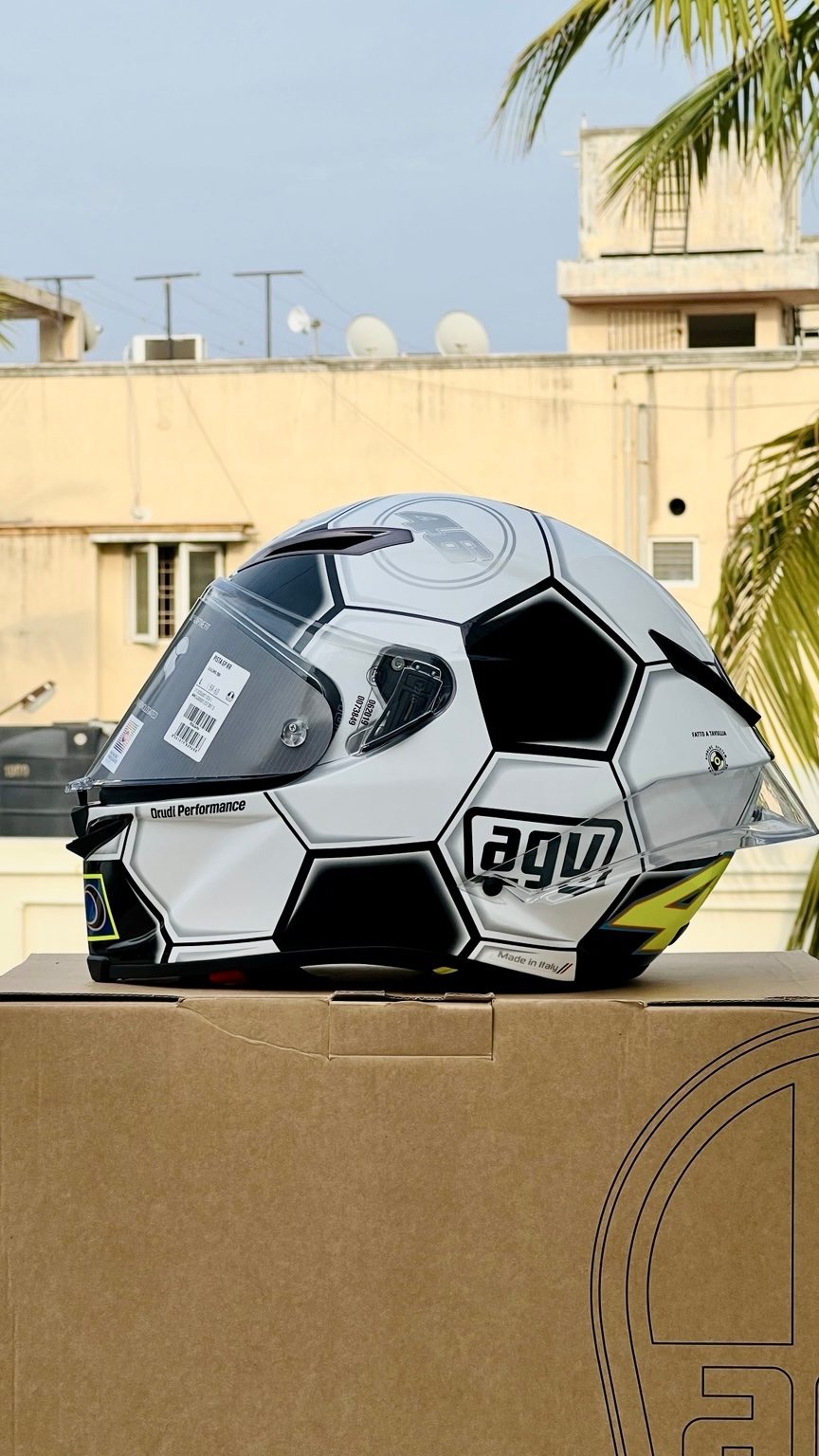 The AGV Pista GP RR Catalunya 2008 Helmet 2