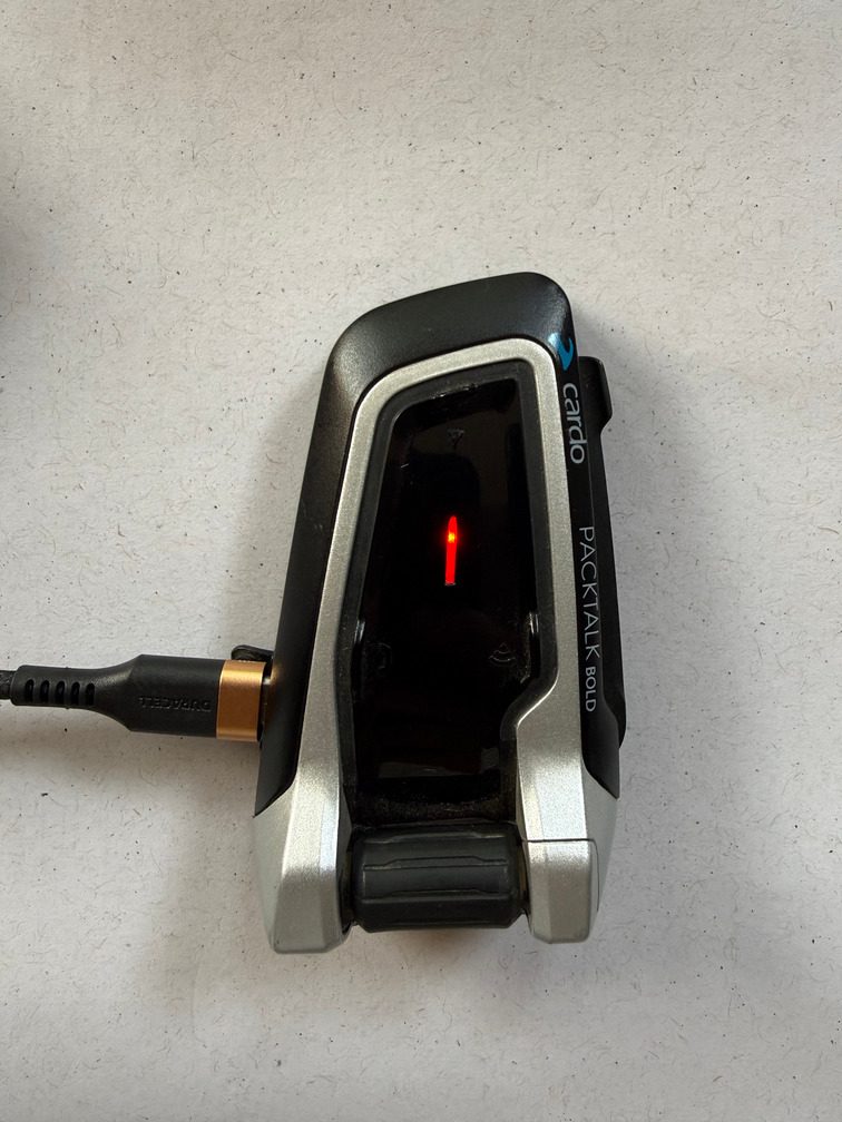 Cardo Packtalk Bold with New JBL Speakers 3