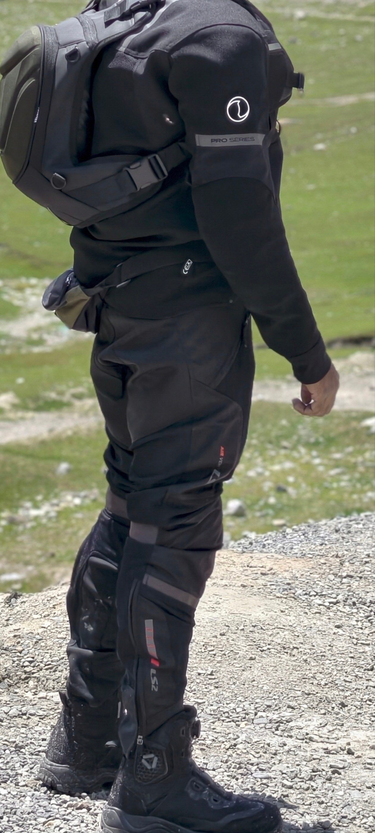 LS2 RIDING PANT DRAK GREY - image 1