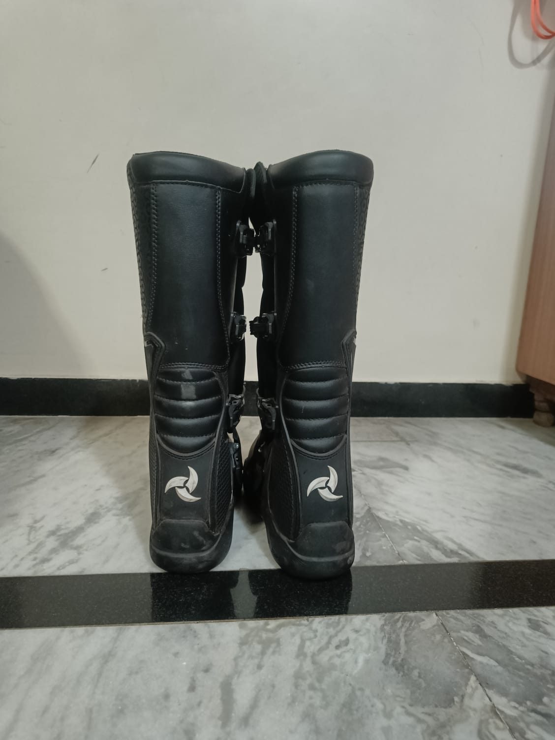 Raida TrailCraft Motorcycle Black Riding Boots - image 1