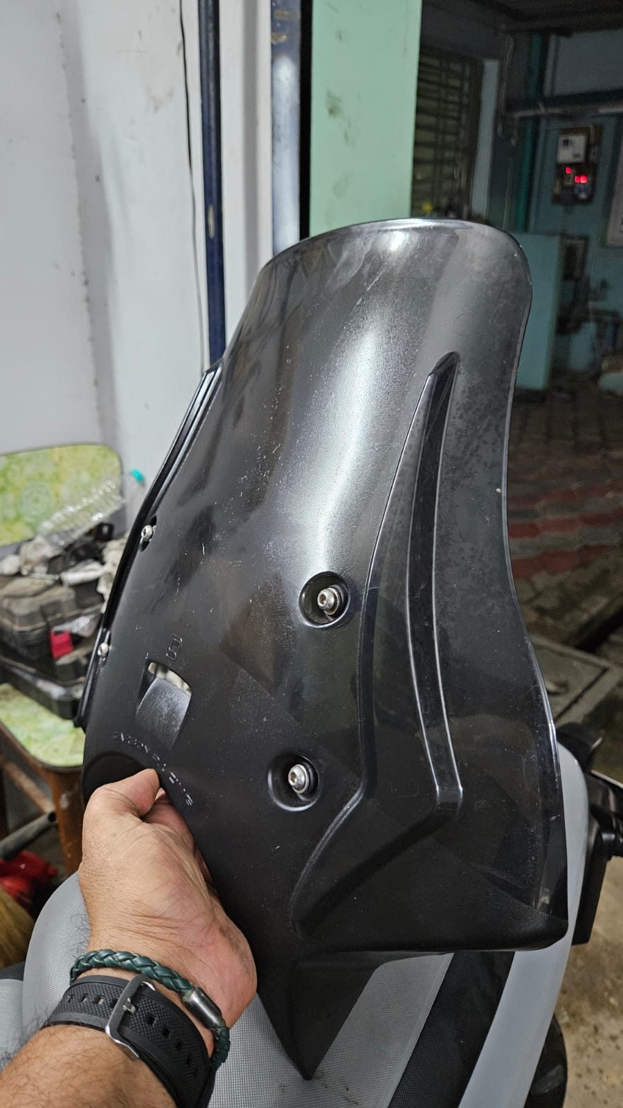Carbon Racing Windshield for Himalayan 450 - image 1