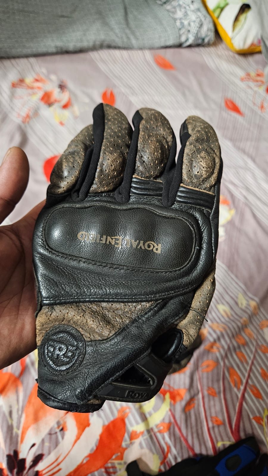 Royal Enfield Leather Gloves - image 1
