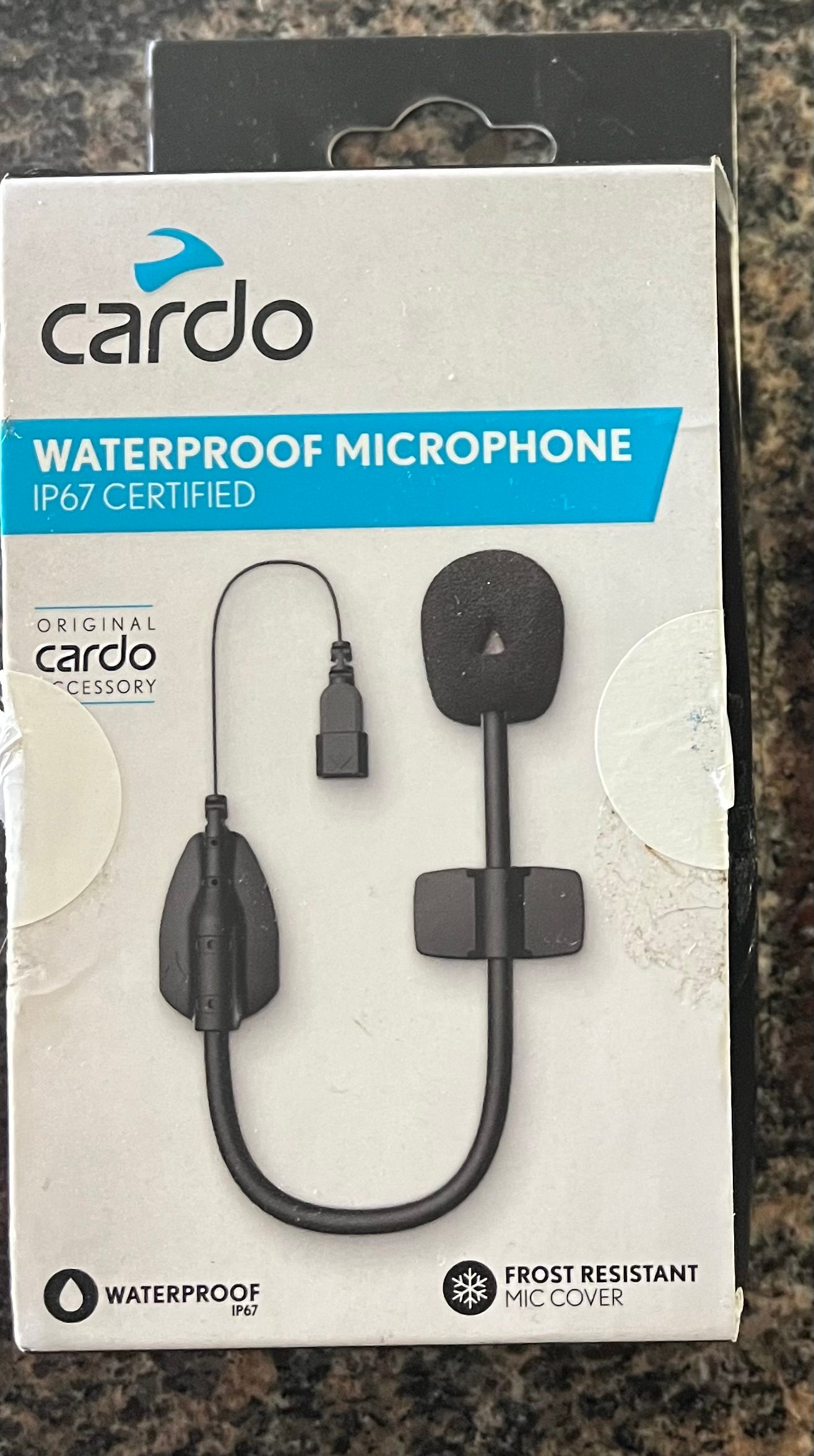 Cardo waterproof hybrid boom mic 2