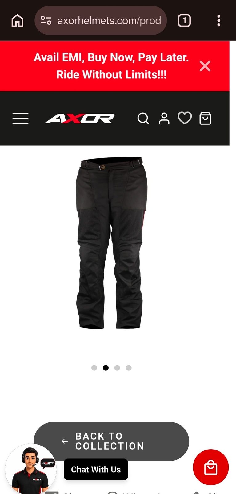 Axor Safety jacket and trousers 2