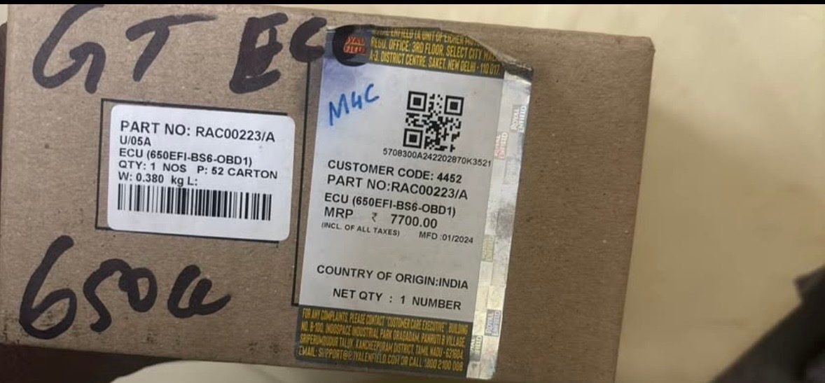 EOM GT650 Stock ecu bs6 - image 1