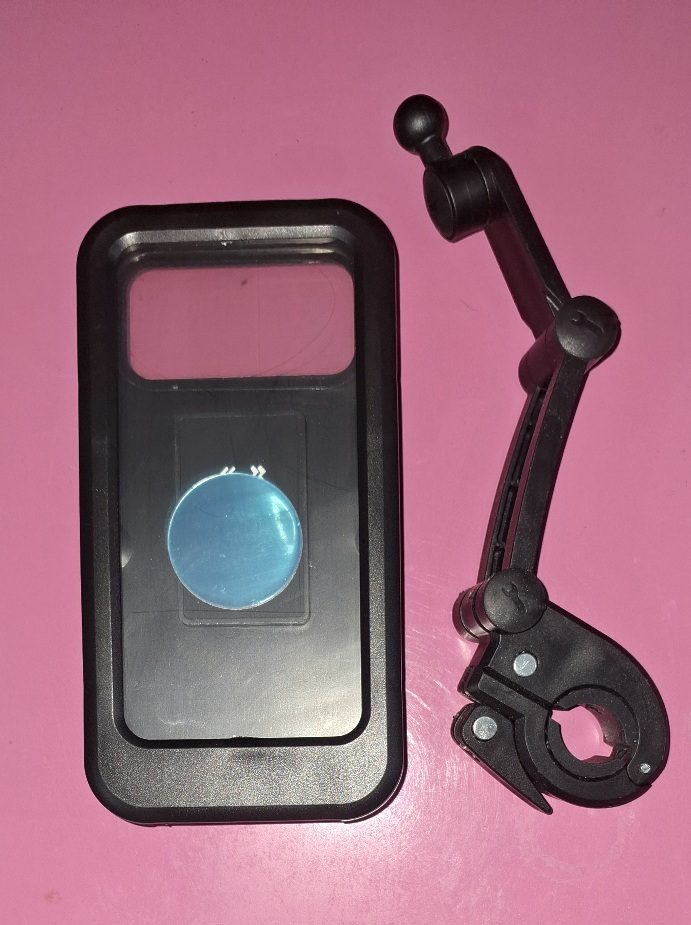Premium Riding Combo: Studds Helmet (M Size) with Bluetooth Headset + 3-Mode LED Safety Light & IPX6 Waterproof Mobile Holder 3