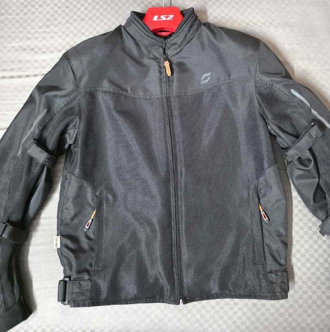 Solace Thrift Mesh Riding Jacket Black - image 1