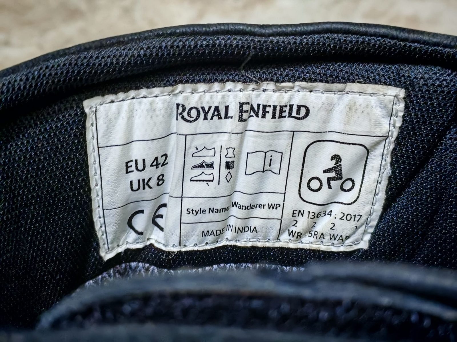 Royal Enfield WP Wanderer Waterproof Riding Boots - image 1