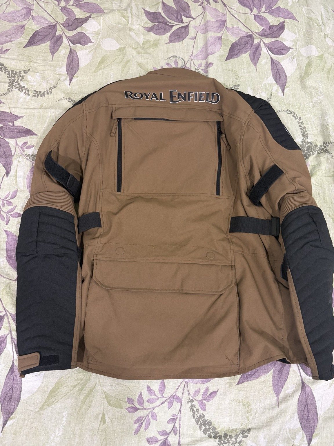 Royal Enfield Nirvik Riding Jacket | Size M | Brown/Khaki 2