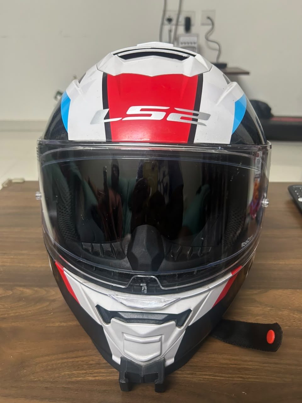 Ls2 storm 2 racer red blue 2