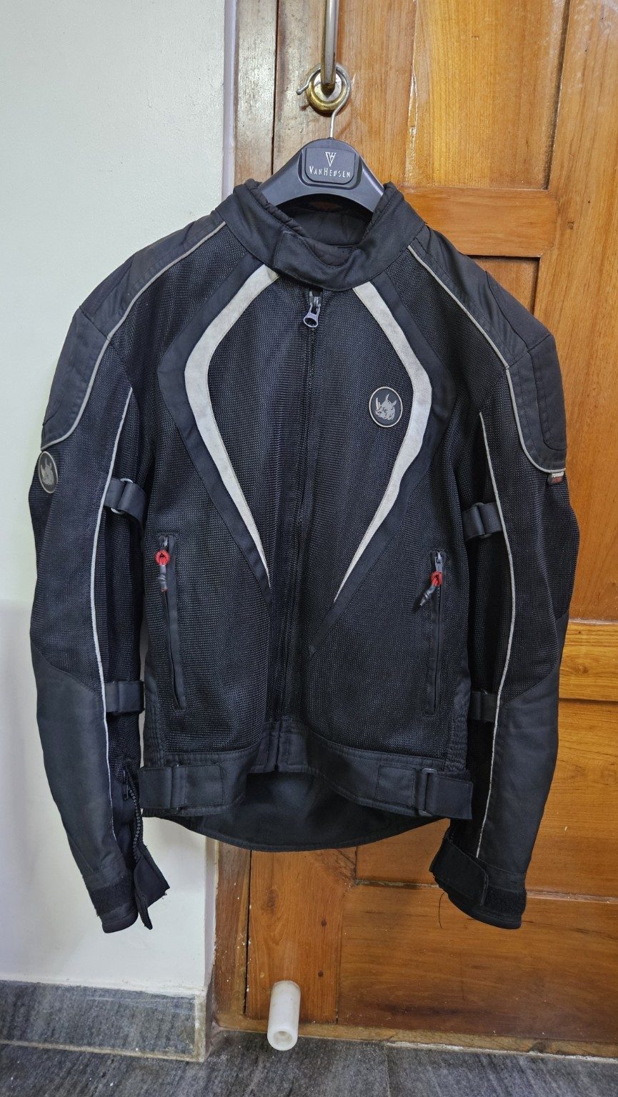 Rynox Tornado Pro men's riding jacket, Black, Size - Small - S - image 1