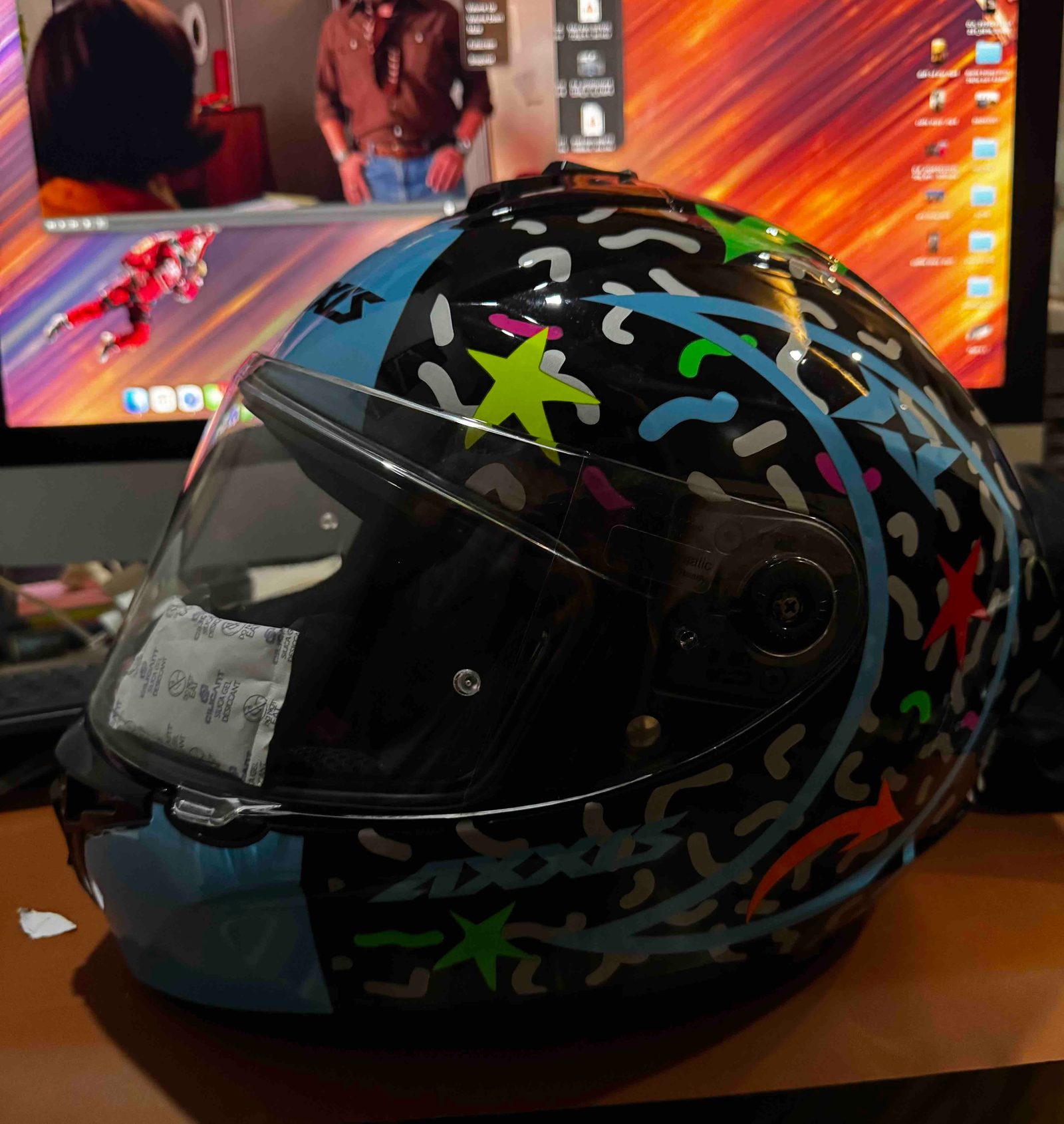 Axxis draken used twice m size - image 1