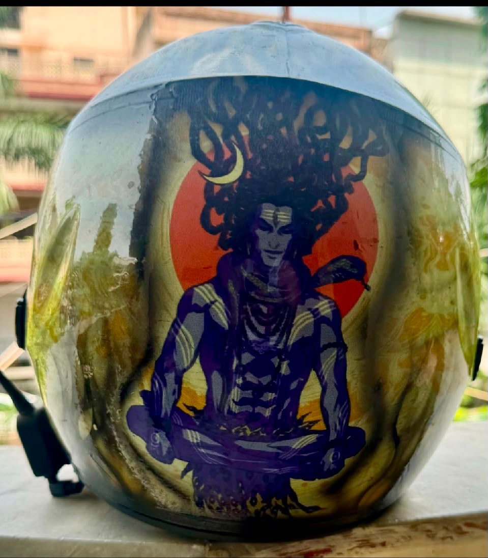 Shark Evoline - customised Shiva - with Bluetooth 2