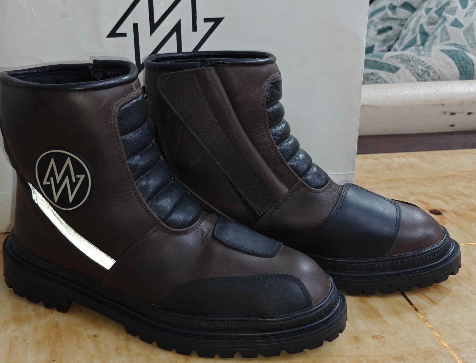 Moto Wear Riding shoes Size 42. Leather - image 1