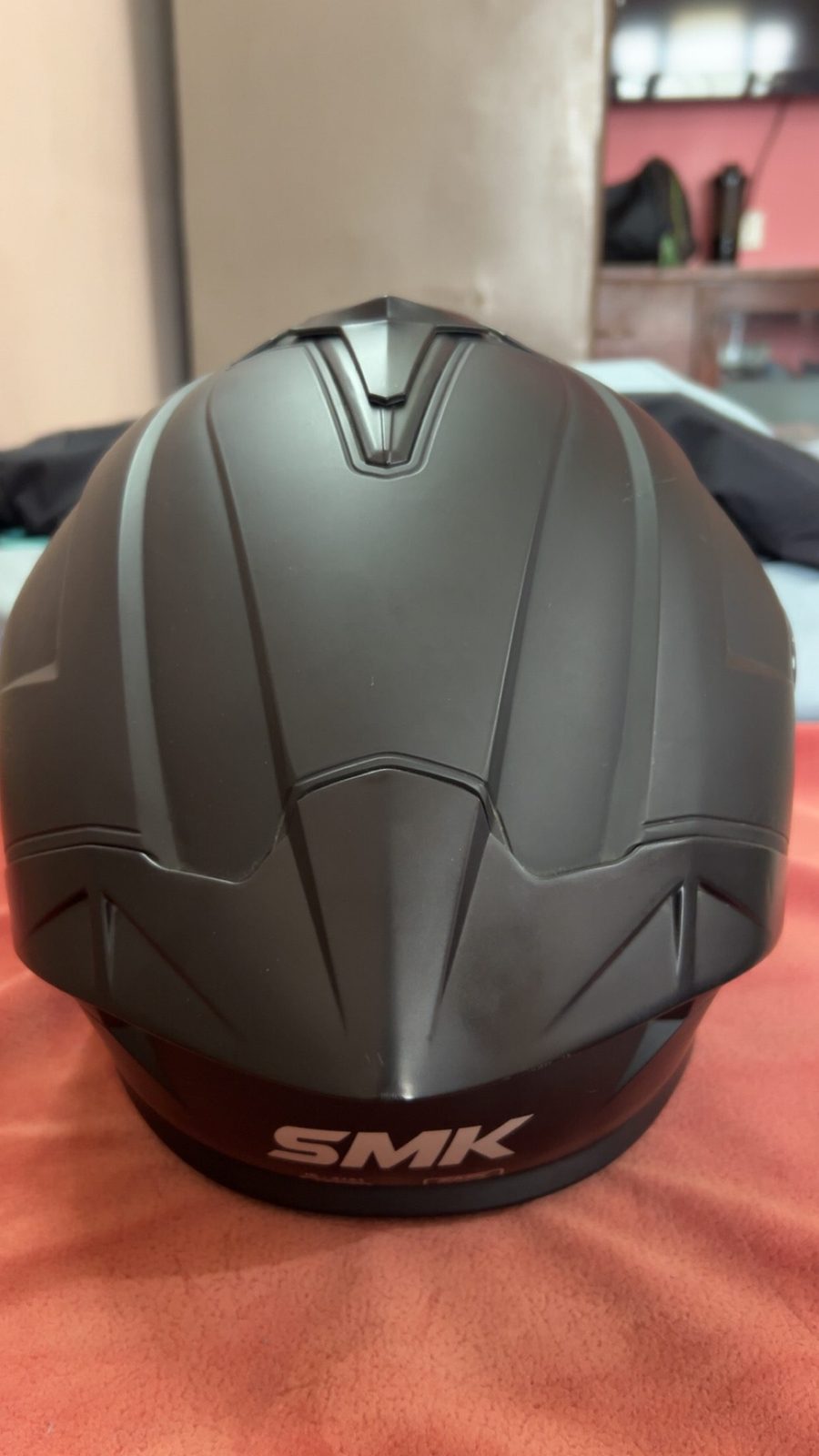 Smk typhoon helmet - matt black 3