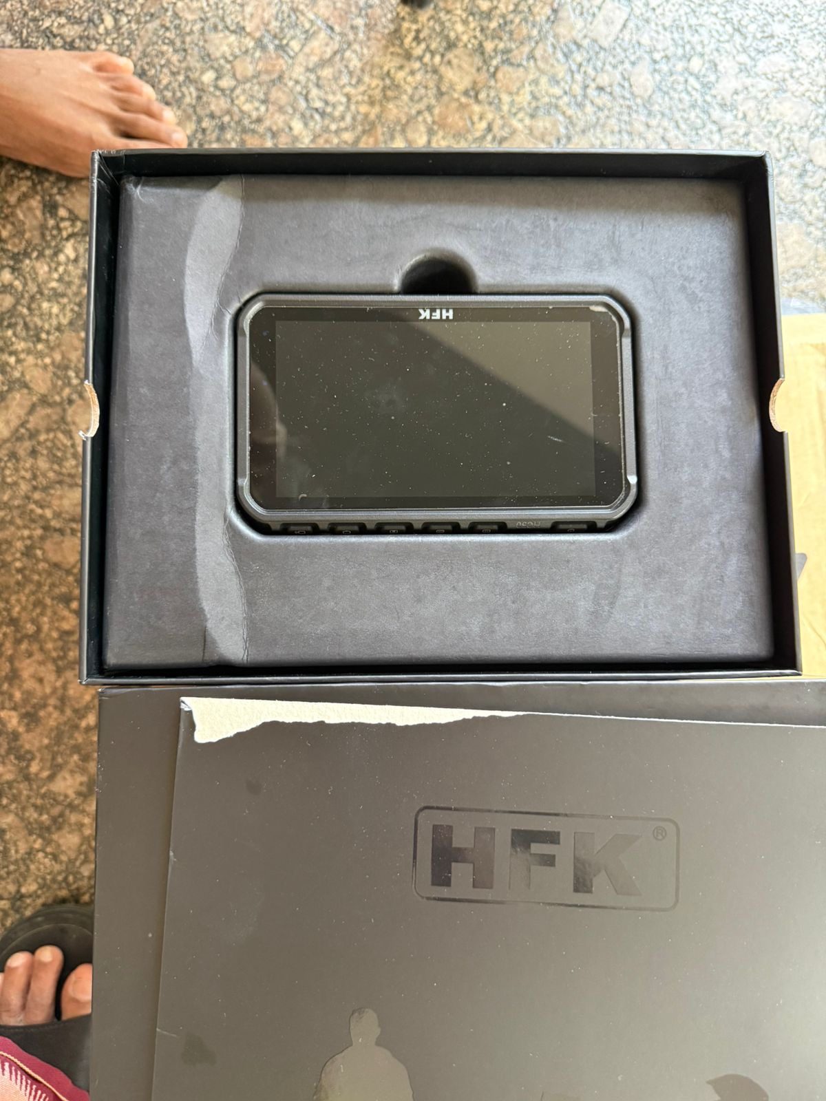 HFK HC50 Motorcycle Carplay Dashcam Duel Lens Full HD Camara With Night Vision. - image 1