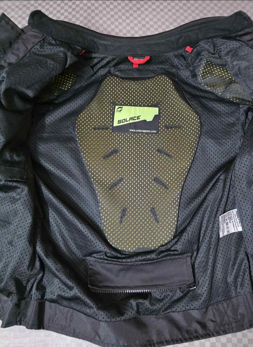 Solace Thrift Mesh Riding Jacket Black 3