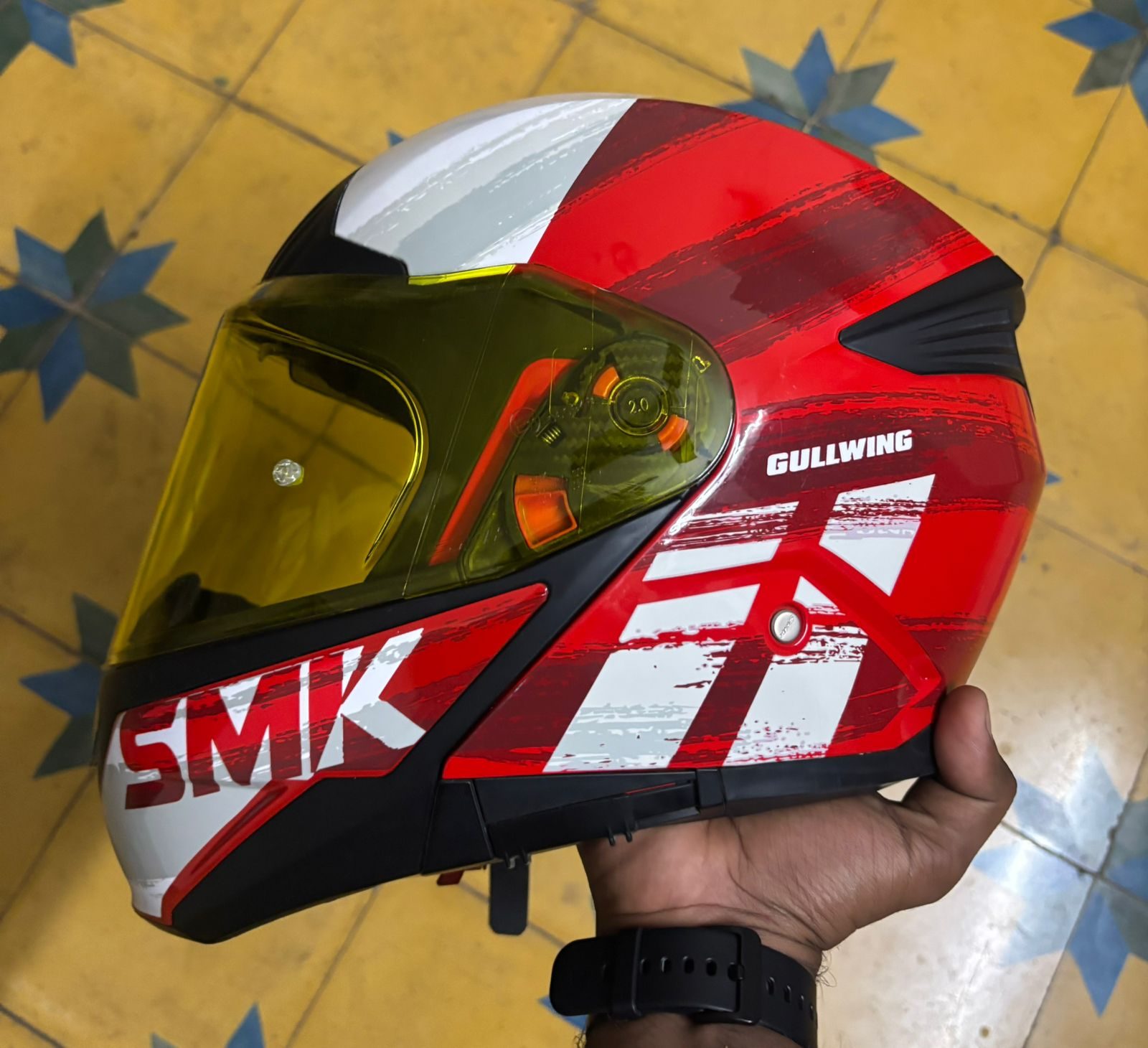 Smk Gullwing Tour leader helmet - image 1