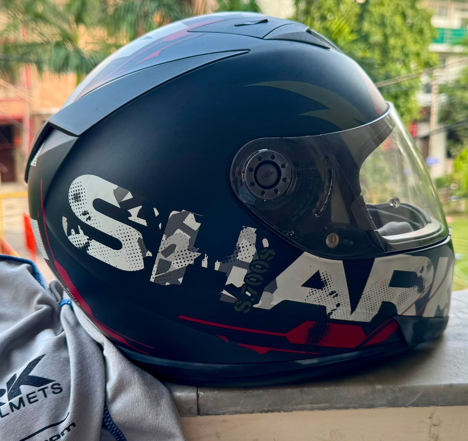 Shark Evoline Motorcycle Helmet - image 1
