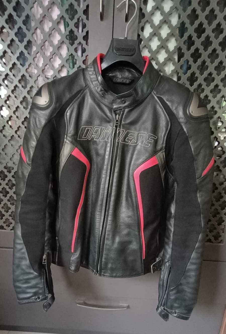 Dainese G Racing D1 Pelle, CE-certified iconic sport tourer womens motorcycle jacket - image 1