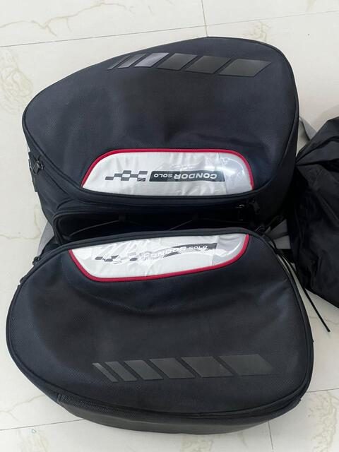 VIATERRA CONDOR 2UP 100% WATERPROOF MOTORCYCLE SADDLE BAGS - image 1