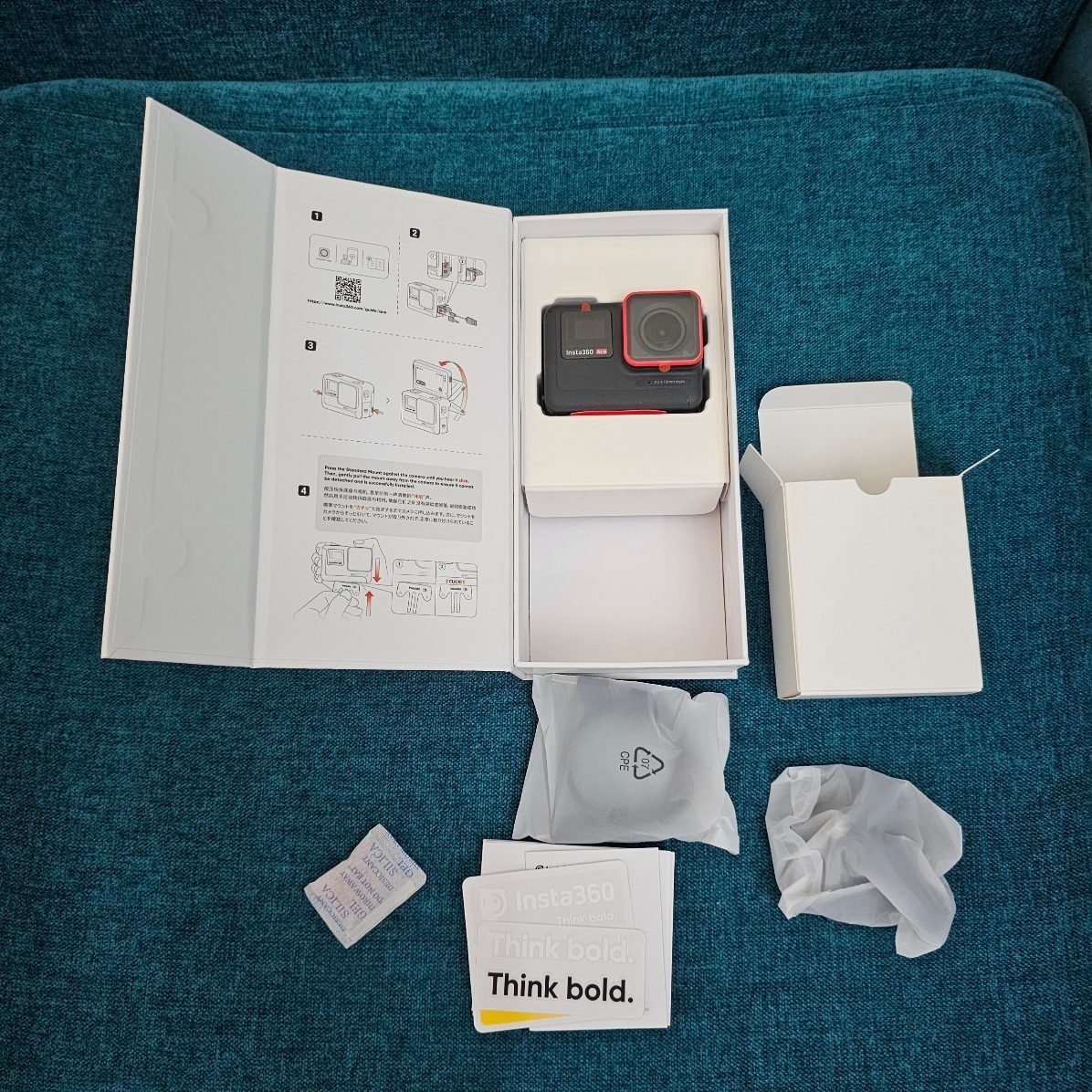 Unused Insta360 ace action camera 2