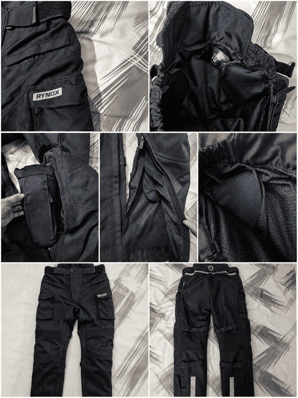Rynox Stealth Air Pro Pants – Size M 3
