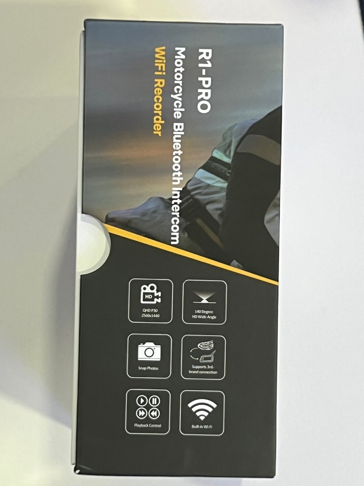 R1 PRO Freedconn communication Bluetooth Recorder Helmet Camera Motorcycle Intercom 2