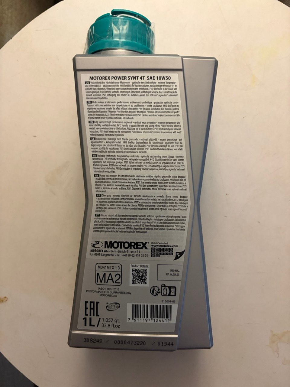 Motorex Power Synt 10w50 2
