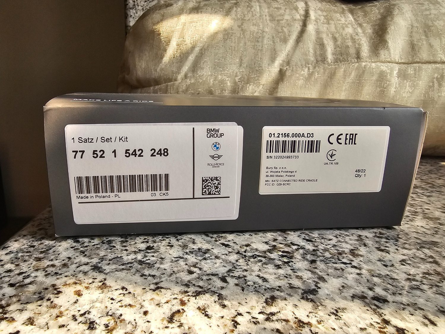 BMW connected ride Cradle 3