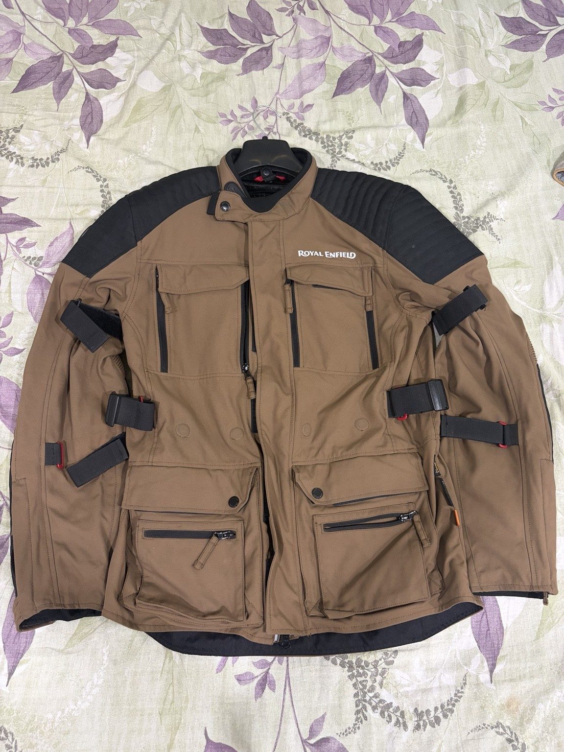 Royal Enfield Nirvik Riding Jacket | Size M | Brown/Khaki - image 1